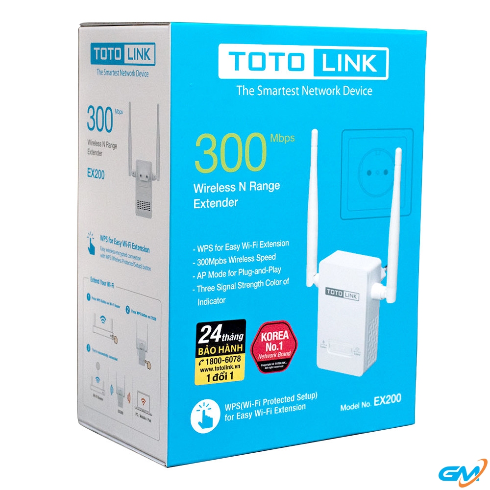 Repeater wifi Totolink EX200